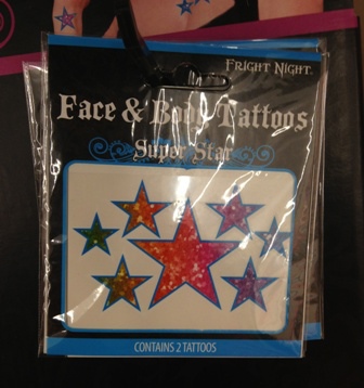 Fright Night Face & Body Tattoos Collection, Super Star.JPG