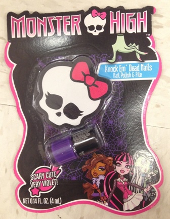 Monster Hight Knock Em' Dead Nails Nail Polish(產品照).JPG