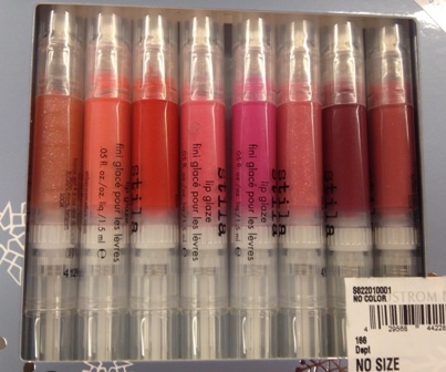 Stila Lip Glaze Set Collection(組合色號特寫照).JPG