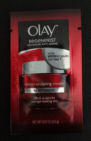 Olay Regenerist Advanced Anti-Aging Micro-Sculpting Cream(DM資訊)(試用品正面照).JPG