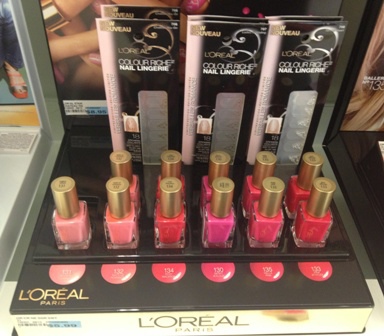 Loreal Colour Riche Made For Me Pinks Nail Collection(實際產品特寫照).JPG