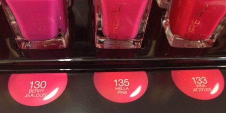 Loreal Colour Riche Made For Me Pinks Nail Collection(色號照 2).JPG