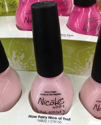 Nicole by OPI Disney Tink Limited Edition Nail Polish Collection, NIB02 How Fairy Nice Of You!.JPG