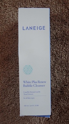 Laneige(蘭芝)鑽采淨白潔顏慕斯 1.JPG