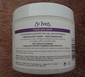 St. Ives Timeless Skin Collagen Elastin Facial Moisturier 3.JPG