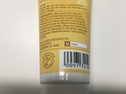 Trader Joe%5Cs Nourish Shea Butter Hand Cream 3.JPG