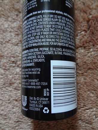 TRESemme Dry Shampoo (Color Care) 5.JPG