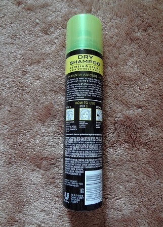 TRESemme Dry Shampoo (Renewing) 2.JPG