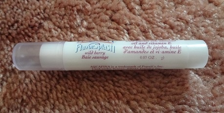 Aquafina FlavorSplash Hydrating Lip Balm, Wild Berry 2.JPG