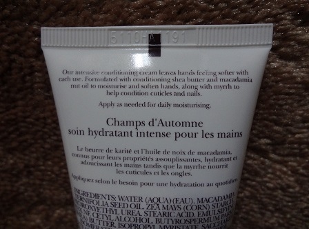 Crabtree %26; Elelyn Ultra-Moisturising Hand Therapy (Hand Care Collection), Autumn Fields 3.JPG