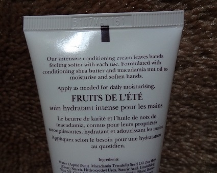 Crabtree %26; Elelyn Ultra-Moisturising Hand Therapy (Hand Care Collection), Summer Fruits 3.JPG