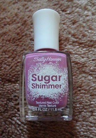 Sally Hansen Sugar Shimmer Textured Nail Color, 06 Berried Under 1.JPG
