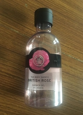 The Body Shop Shower Gel (British Rose) 1.JPG