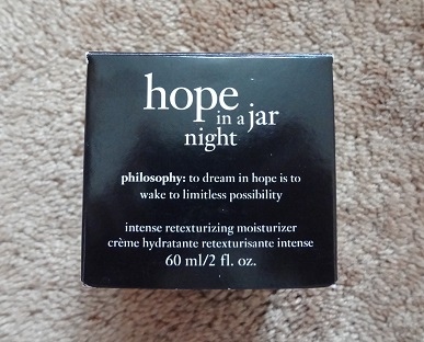 Philosophy Hope In A Jar Night Cream (Philosophy一瓶希望晚安活潤霜) 1.JPG