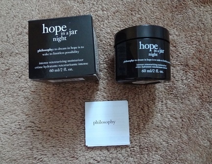 Philosophy Hope In A Jar Night Cream (Philosophy一瓶希望晚安活潤霜) 8.JPG