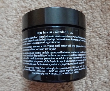 Philosophy Hope In A Jar Night Cream (Philosophy一瓶希望晚安活潤霜) 14.JPG