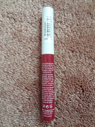 Essence Insta-Care Lipstick, 05 Sweet Poison 2.JPG