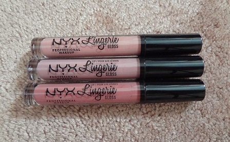 NYX Lip Lingerie Gloss (合照).JPG