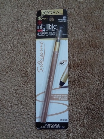 L%5COreal Infallible Silkissime Pencil Eyeliner, 230 Highlighter 1.JPG
