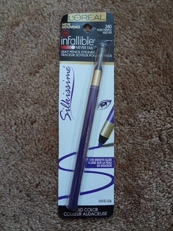 L%5COreal Infallible Silkissime Pencil Eyeliner, 240 Pure Purple 1.JPG
