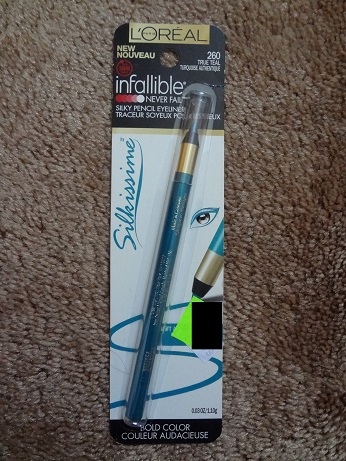 L%5COreal Infallible Silkissime Pencil Eyeliner, 260 True Teal 1.JPG