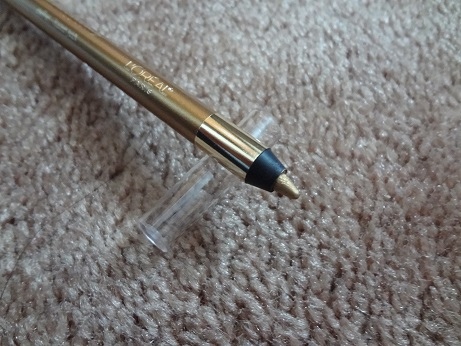 L%5COreal Infallible Silkissime Pencil Eyeliner, 280 Gold 10.JPG