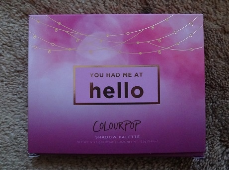 Colourpop Shadow Palette (12色盤), You Had Me At Hello 1.JPG