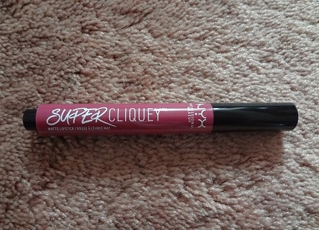 NYX Super Cliquey Matte Lipstick, SCLS03 Obvs 1.JPG