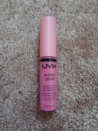 NYX Butter Gloss, BLG09 Vanilla Cream Pie 1.JPG