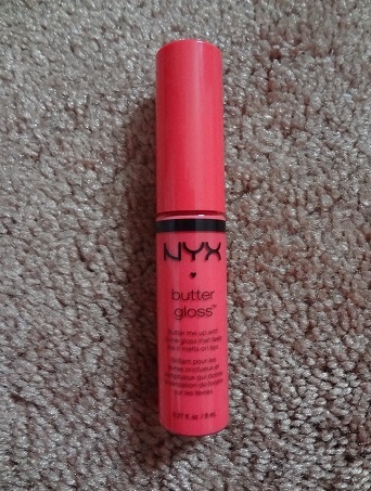 NYX Butter Gloss, BLG28 Pink Buttercream 1.JPG