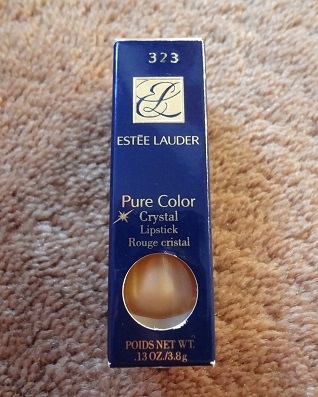 Estee Lauder Pure Color Crystal Lipstick (323 Ginger Fizz) (機場限定品) 1.JPG