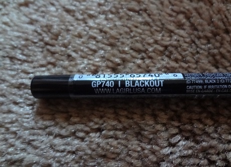 L.A. Girl Shockwave Eyeliner (Neon Collection), GP740 I Black Out 3.JPG