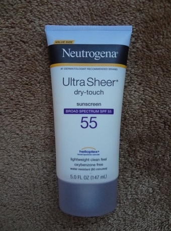 Neutrogena Ultra Sheer Dry-Touch Sunscreen SPF 55 1.JPG