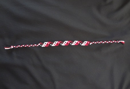 (27586) 斜紋雙愛心幸運手鍊 1.JPG