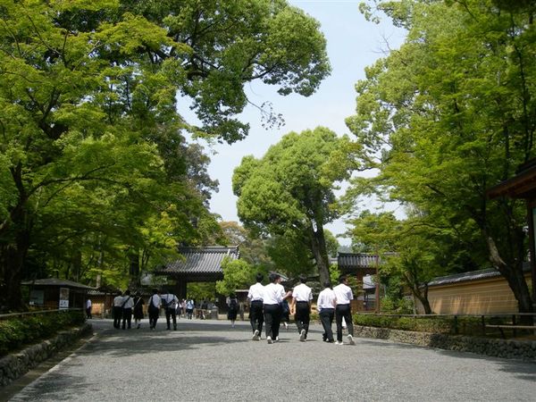金閣寺的入口.JPG