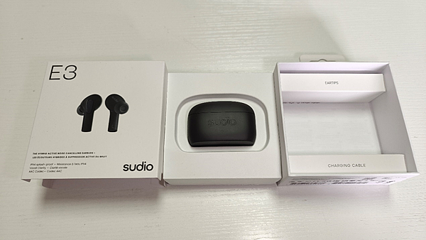【開箱分享】Sudio E3真無線藍芽耳機，音感提升+語音助