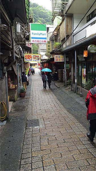 平溪老街-下雨