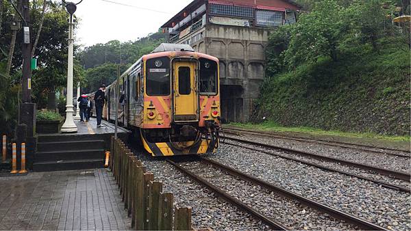 菁桐-火車停靠 菁桐-火車停靠