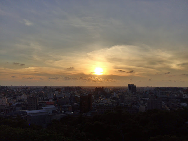 彰化八卦山夕陽