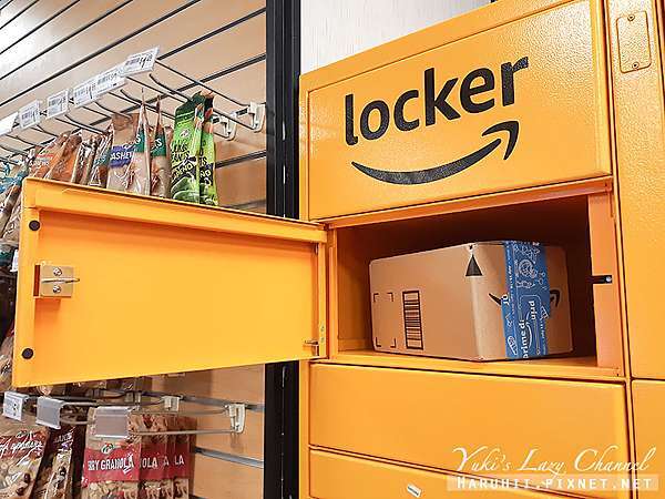 美國 美國亞馬遜網購 美國境內amazon Locker無人置物櫃取貨流程 使用方式 Yuki S Lazy Channel 痞客邦