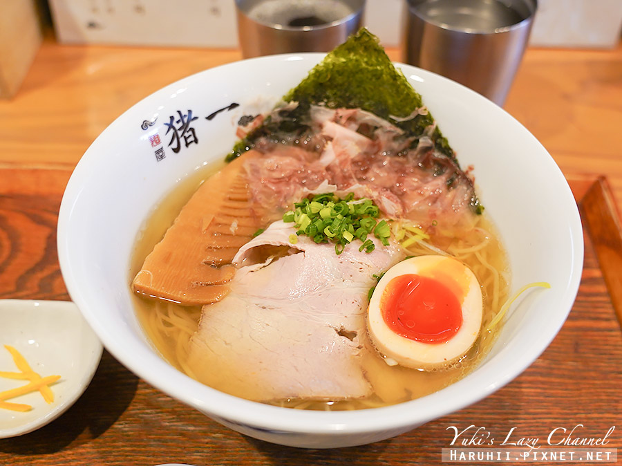 [食記] 京都 麵屋豬一離れ 京都米其林必比登推薦