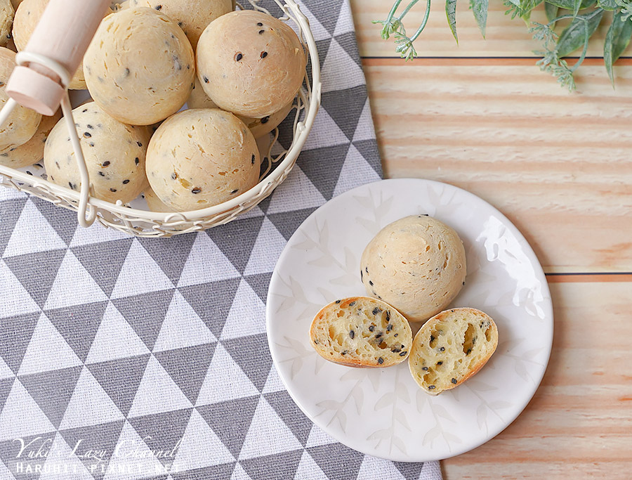 [食譜] 韓國麻糬麵包 免用預拌粉做出Q彈空心感