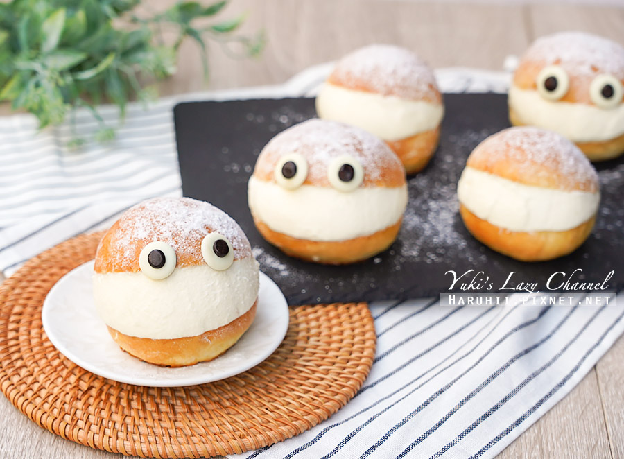 [食譜] 羅馬生乳包：打發鮮奶油輕鬆組合就完成