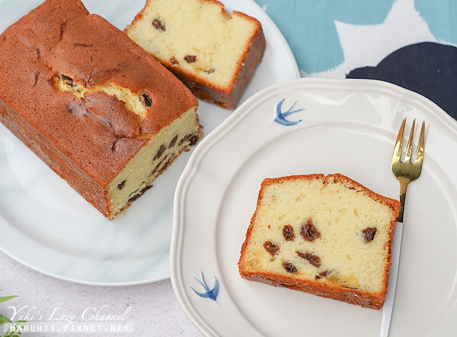 [食譜] 蘭姆葡萄磅蛋糕:免泡打粉，氣炸鍋可做