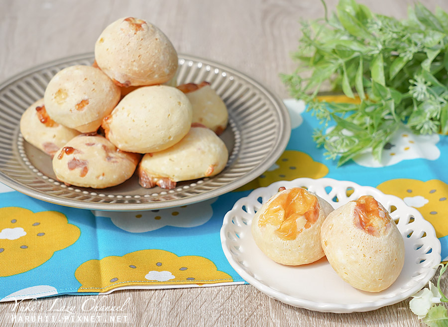 [食譜] 起司麻糬麵包，半小時出爐的空心感Q麵包