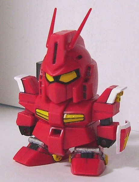SDガンダムBB戦士プラモデル - BB-SP 超戦士ガンダム野郎 レッド