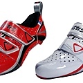 Hasus 專業三鐵自行車鞋 Triathlon HKC01 RED WHT 三鐵鞋二款色