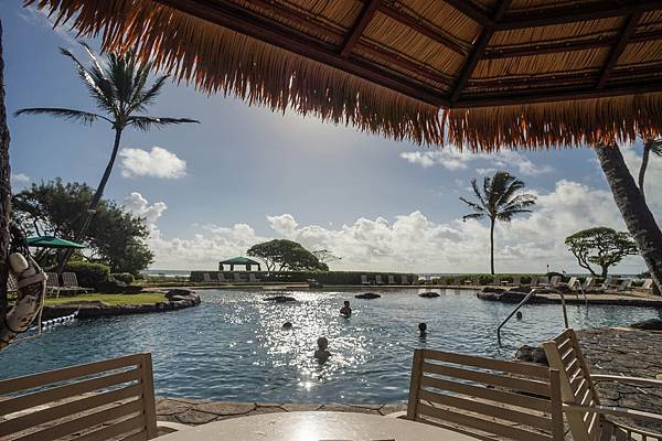 Relaxing at Kauai Beach Resort