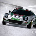 Lancia Stratos Rally Car 77