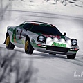 Lancia Stratos Rally Car 77